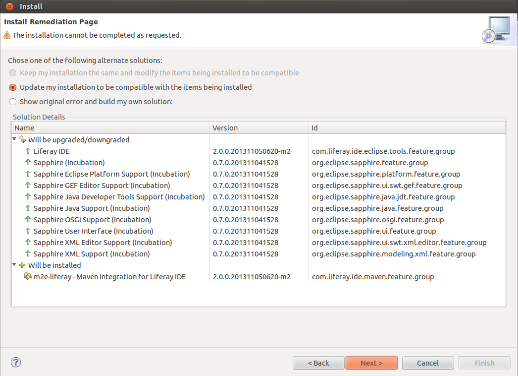 Liferay IDE 1.x - 2.0 Upgrade steps - Wiki Liferay IDE 1.x - 2.0 Upgrade steps - Wiki
