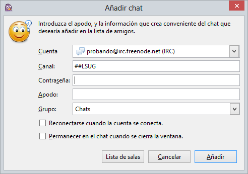 Añadir Chat