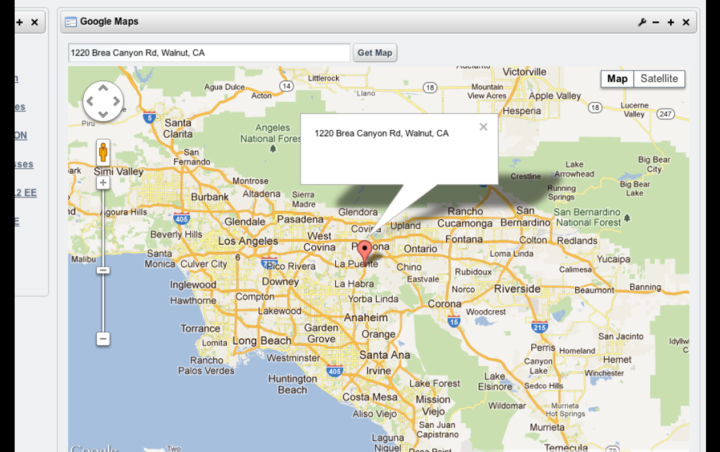 liferay ce connector to google maps